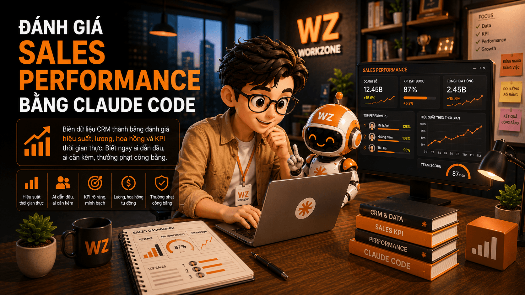 Đánh giá Sales Performance bằng Claude Code